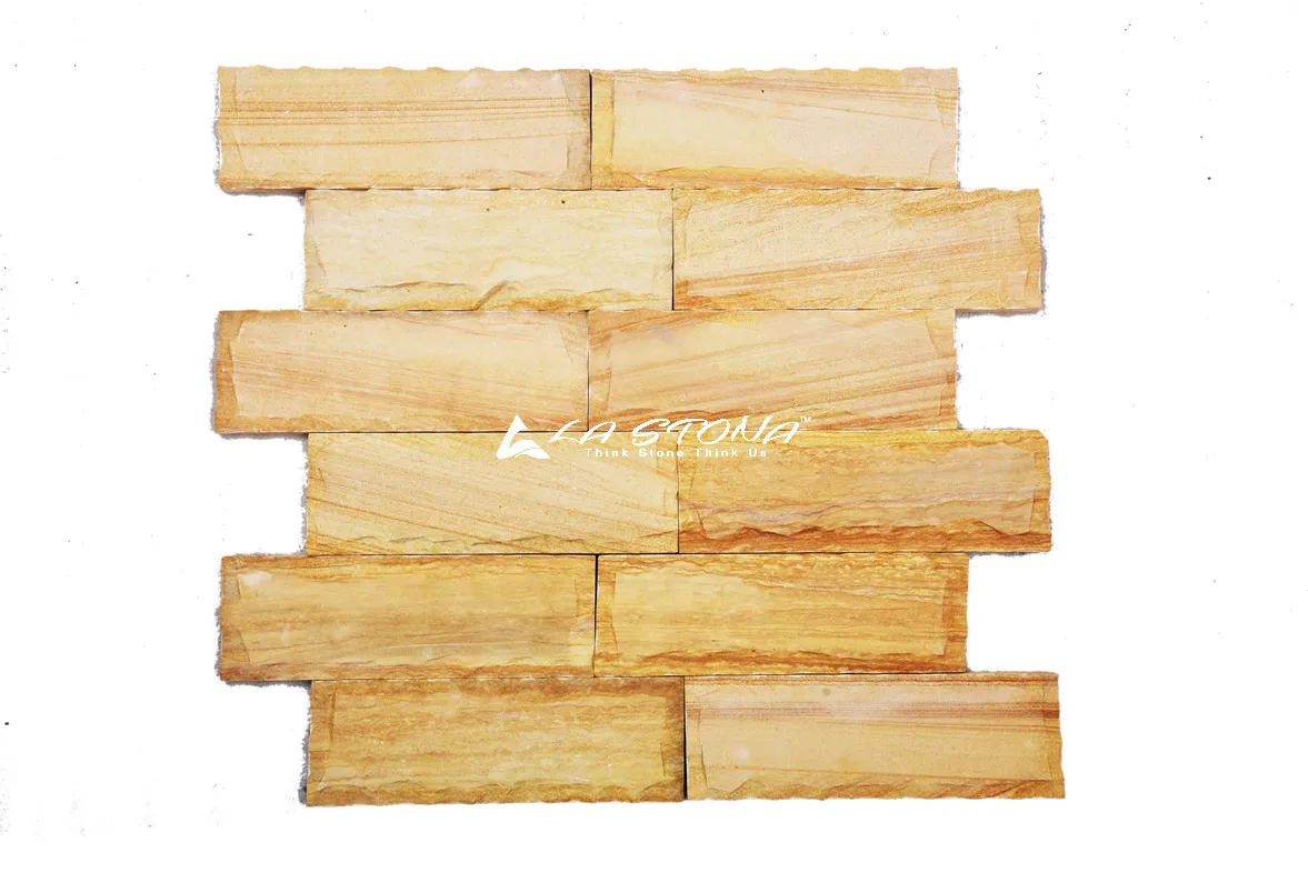 Teak Chizel natural stone cladding