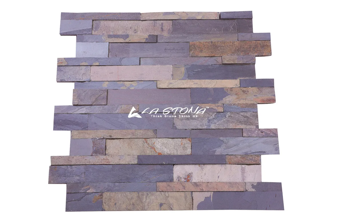 Antique Black natural stone cladding
